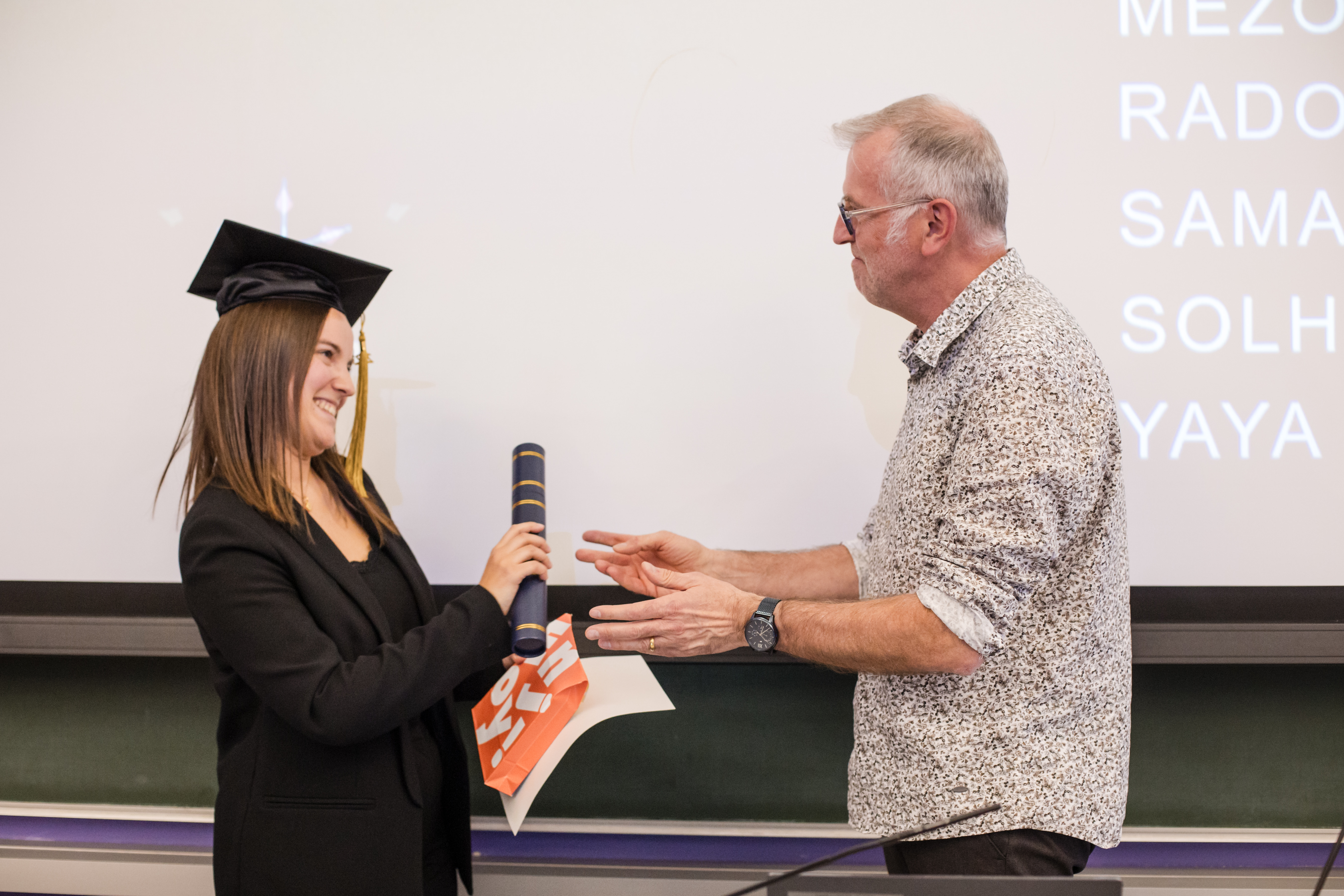 Remise de diplôme