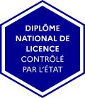 Logo diplôme national de la licence