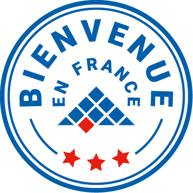 Logo Bienvenue en France label 3 étoiles